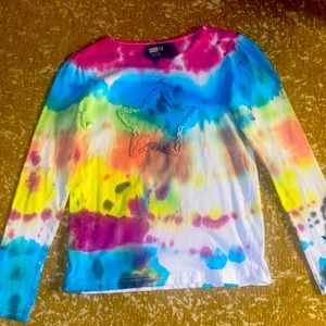 Crazy 8 tie dye shirt with star
